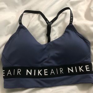 Nike air sports bra size small